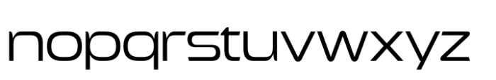 Exofant Light Font LOWERCASE