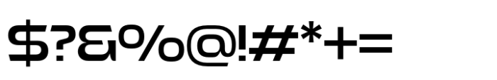 Exofant Medium Font OTHER CHARS