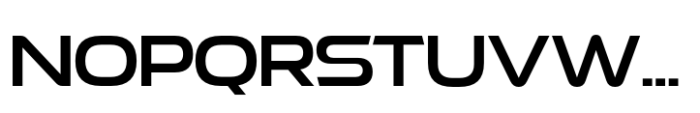 Exofant Medium Font UPPERCASE