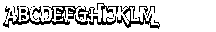 Exomatic Medium 3 D Extrude FONT