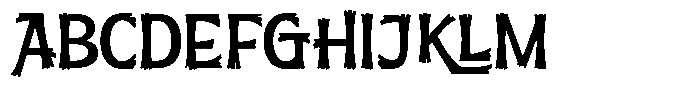 Exomatic Regular Font UPPERCASE