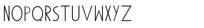 Exonex Font UPPERCASE