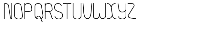 Exotique Regular Font UPPERCASE