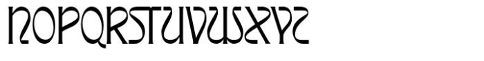Exotisal Font UPPERCASE