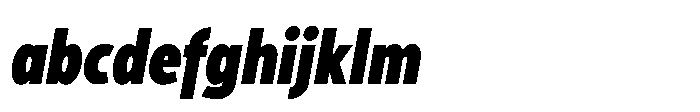 Expandable Black Cnd Close NC Italic FONT