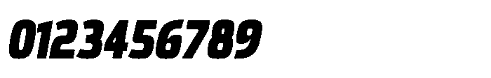 Expandable Black Cnd Open Italic Font OTHER CHARS