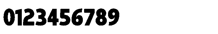Expandable Black Condensed Close Font OTHER CHARS