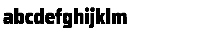 Expandable Black Condensed Open NC FONT