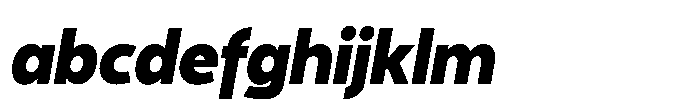 Expandable Black Medium Close NC Italic FONT