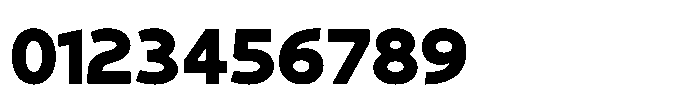 Expandable Black Medium Close NC Font OTHER CHARS