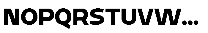Expandable Black Medium Close NC Font UPPERCASE
