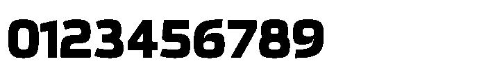 Expandable Black Medium Open Font OTHER CHARS