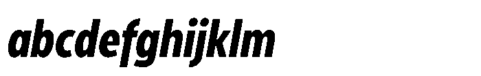 Expandable Bold Cnd Close NC Italic FONT