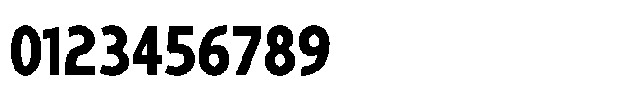 Expandable Bold Condensed Close NC Font OTHER CHARS