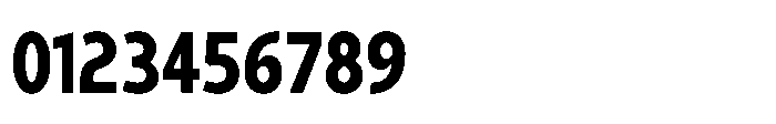 Expandable Bold Condensed Close Font OTHER CHARS