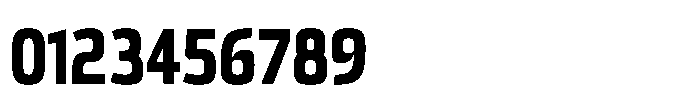 Expandable Bold Condensed Open Font OTHER CHARS