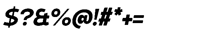 Expandable Bold Medium Close Italic Font OTHER CHARS