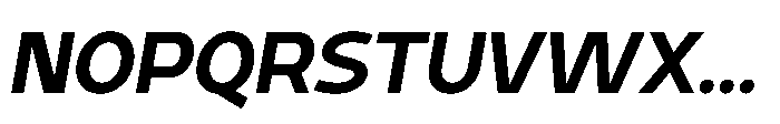 Expandable Bold Medium Close Italic Font UPPERCASE