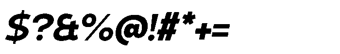 Expandable Bold Medium Close NC Italic Font OTHER CHARS
