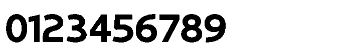Expandable Bold Medium Close NC Font OTHER CHARS