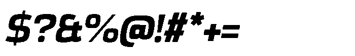 Expandable Bold Medium Open NC Italic Font OTHER CHARS