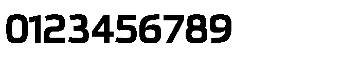 Expandable Bold Medium Open Font OTHER CHARS