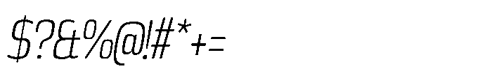 Expandable Book Cnd Open Italic Font OTHER CHARS