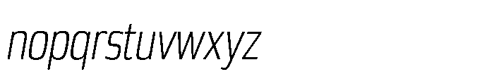 Expandable Book Cnd Open NC Italic Font LOWERCASE