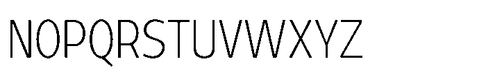 Expandable Book Condensed Close NC Font UPPERCASE
