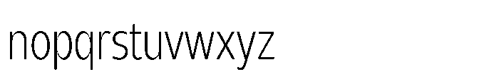 Expandable Book Condensed Close Font LOWERCASE