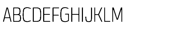 Expandable Book Condensed Open NC Font UPPERCASE