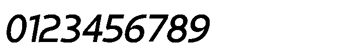 Expandable Italic VF Font OTHER CHARS