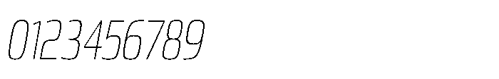 Expandable Light Cnd Open Italic Font OTHER CHARS