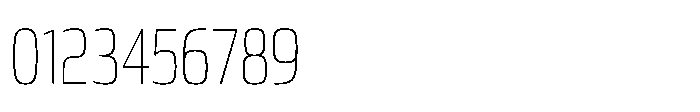 Expandable Light Condensed Open NC Font OTHER CHARS