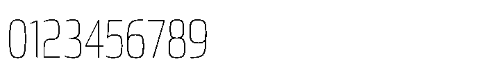 Expandable Light Condensed Open Font OTHER CHARS