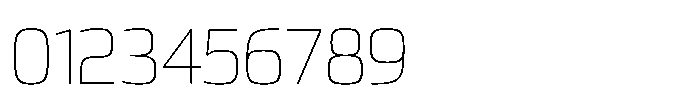 Expandable Light Medium Open NC Font OTHER CHARS