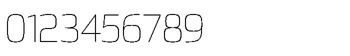 Expandable Light Medium Open Font OTHER CHARS