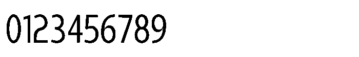Expandable Regular Condensed Close Font OTHER CHARS