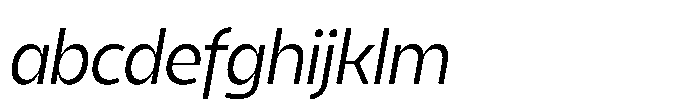 Expandable Regular Medium Close Italic FONT