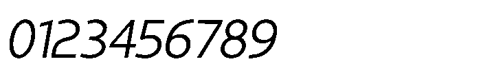Expandable Regular Medium Close NC Italic Font OTHER CHARS