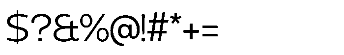 Expandable Regular Medium Close NC Font OTHER CHARS