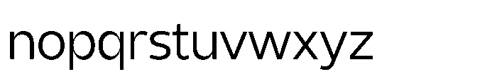 Expandable Regular Medium Close Font LOWERCASE