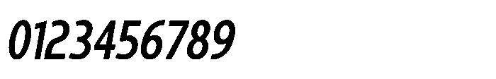Expandable Semi Bold Cnd Cls NC Italic Font OTHER CHARS