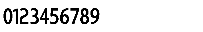 Expandable Semi Bold Condensed Close NC Font OTHER CHARS