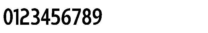 Expandable Semi Bold Condensed Close Font OTHER CHARS