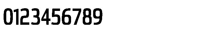 Expandable Semi Bold Condensed Open NC Font OTHER CHARS