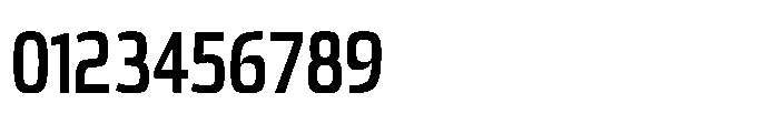 Expandable Semi Bold Condensed Open Font OTHER CHARS