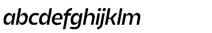 Expandable Semi Bold Medium Close Italic FONT