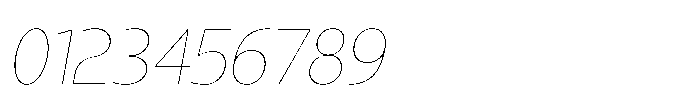 Expandable Thin Medium Close NC Italic Font OTHER CHARS