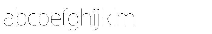 Expandable Thin Medium Close NC FONT